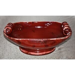 Fortunata Tuscany Italy Studio Hand Crafted Majolica Pottery Sculptural Planter